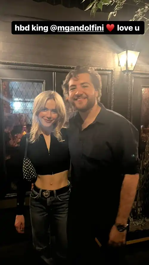 With Michael Gandolfini