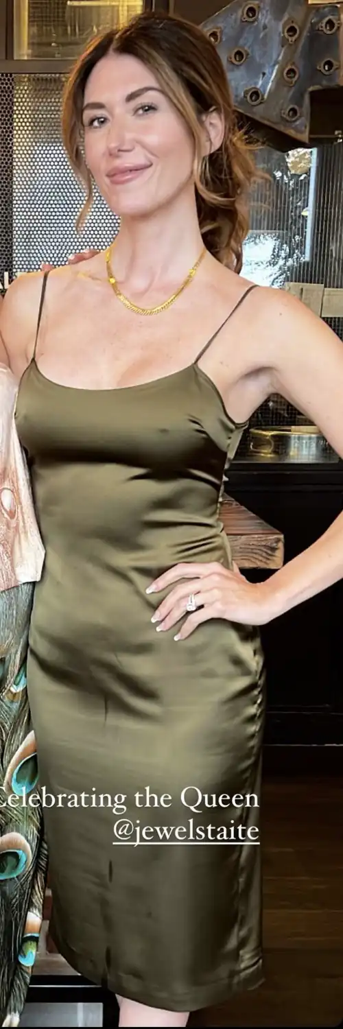 looking hot in green