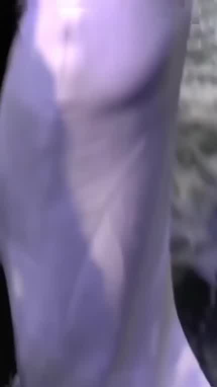 Up close with the white dress
