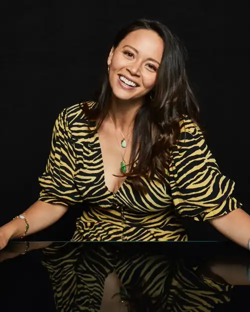 Animal print dress
