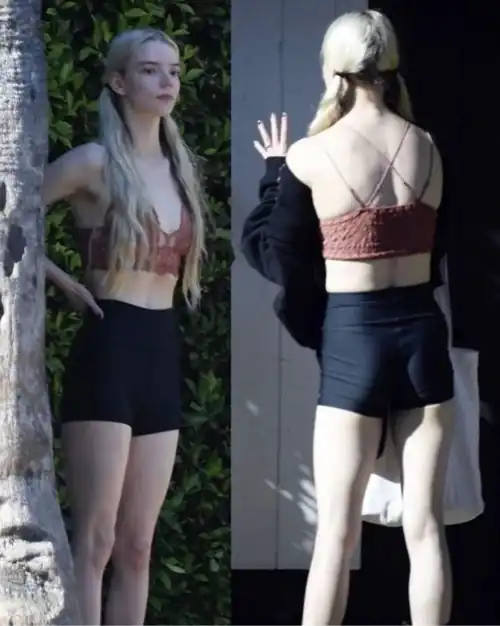 she's so pale and skinny, it must be extremely tight