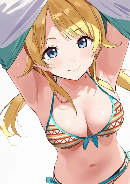 Meguru undressing