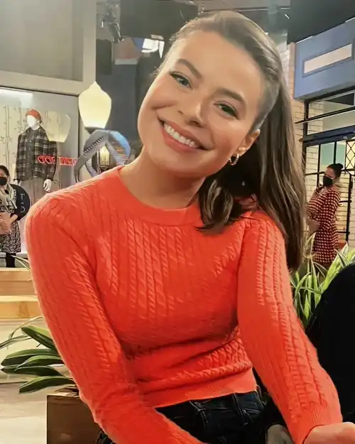 selfie on set