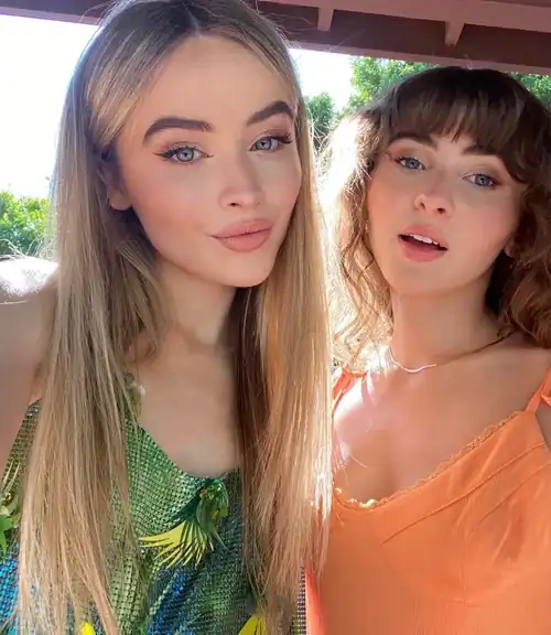 With Sabrina