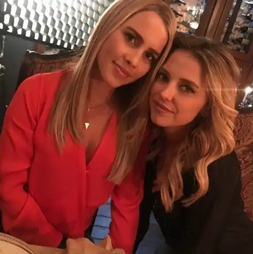 Two on screen sisters looking like two whores
