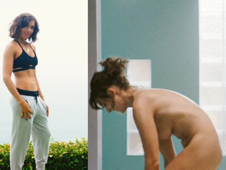 On/Off featuring Alison's toned bod (Women's Health shoot and GLOW)