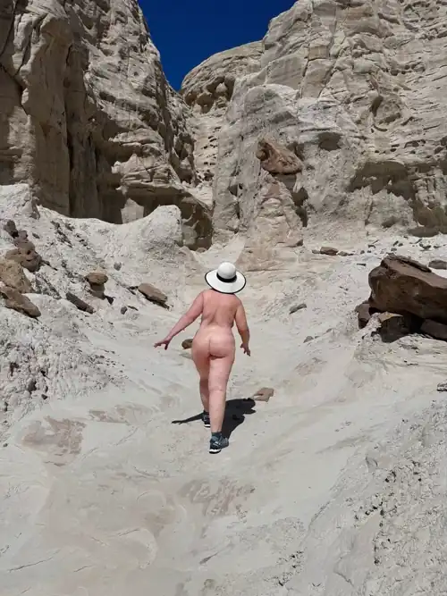 Naked Hiking 😊