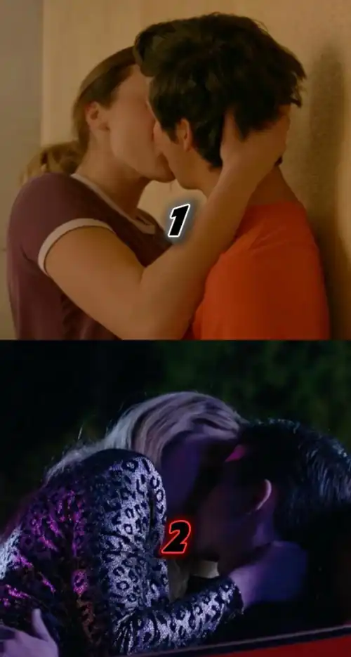 Which kissing scene made u hard more