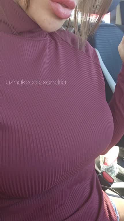 You can play with my pussy while I drive you to work...