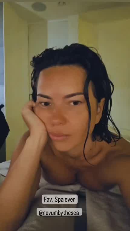 At a spa