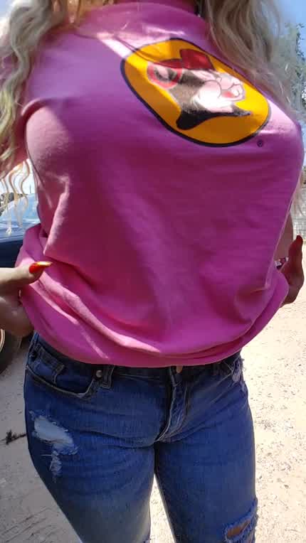 Too hot for shirts these days