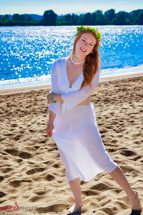 Joey in White Linen