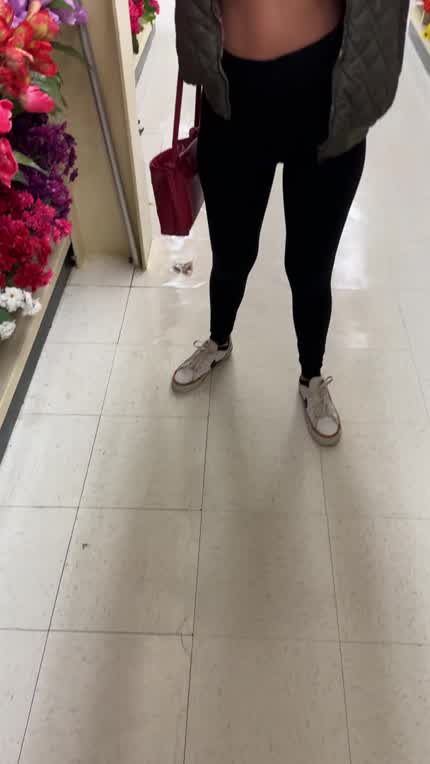 Fake flowers and fake bosoms lol