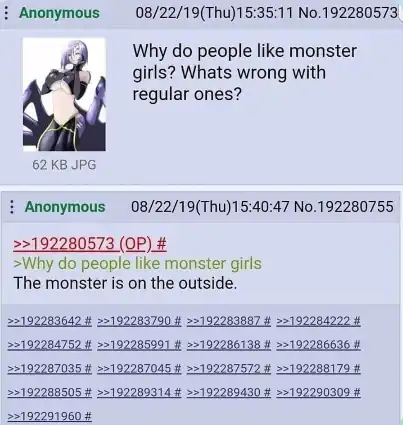 Monster girls need love too~