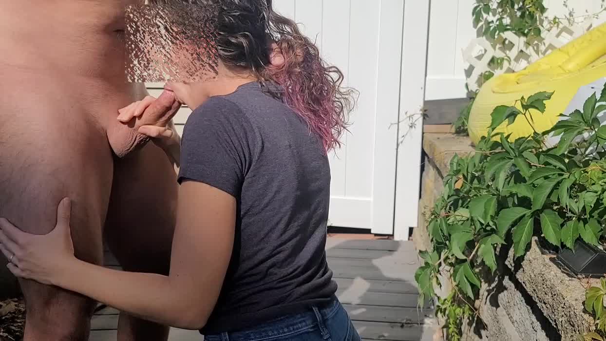 I make sure to taste his delicious cum every day