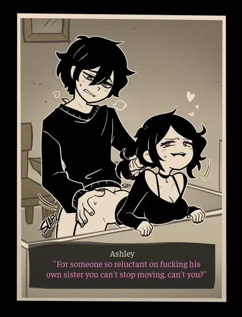 I want to be your sister that can't stop being a brat, even when you're railing me~