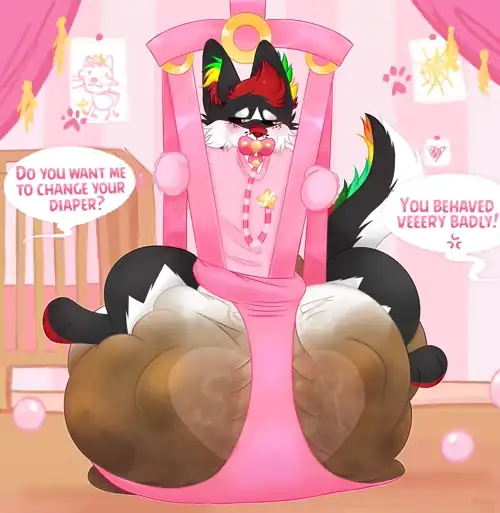 A big punishment for a bad puppy (By fructoruu)