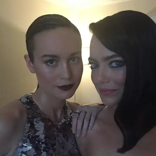 Emma with Brie Larson