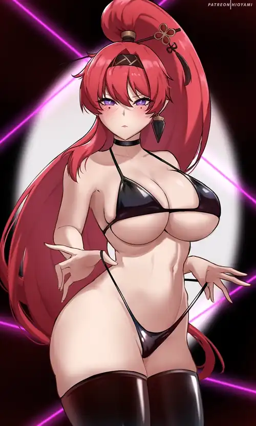 Yinlin in bikini
