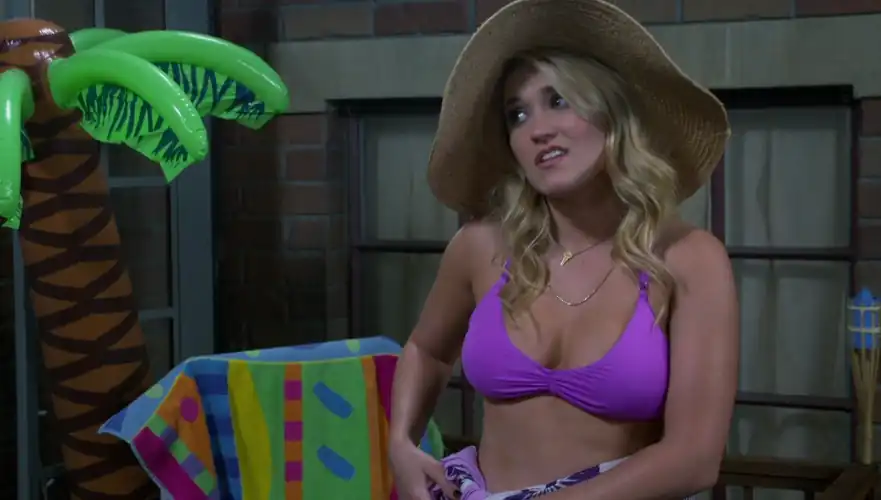 Purple bikini