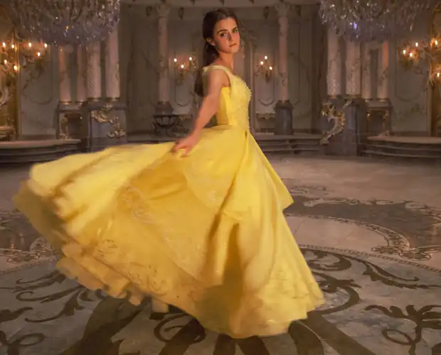Emma as Belle.