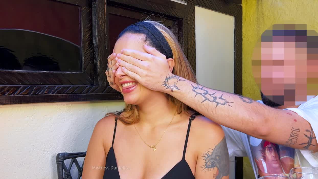 Hubby and his buddy had been all coy, said they had a surprise for me