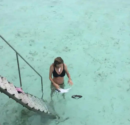 Rebecca Ferguson | Black Bikini