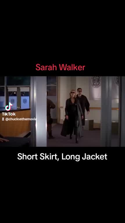 Sarah Walker: Short Skirt/Long Jacket 