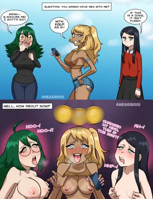 A little hypnosis is great for picking up girls (4headboiii) (OCs)