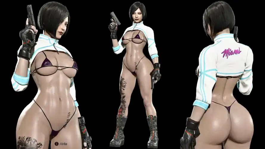 Mommy Ada Wong Perfect PAWG Mod for Resident Evil 4 Remake 🍑