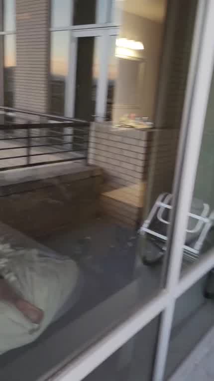 We fuck with the windows open so the neighbors can watch