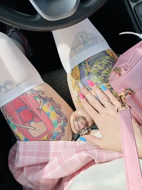 I can’t believe this is how I dress now to go on dates with other boys 🥺