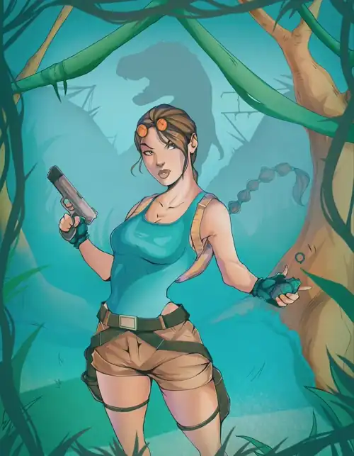 Lara artwork by HautievMuh30496