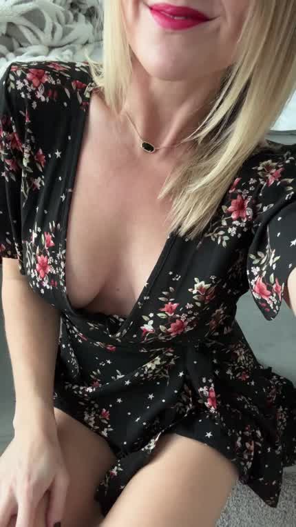 No bra…no panties…what’s your first thought? 