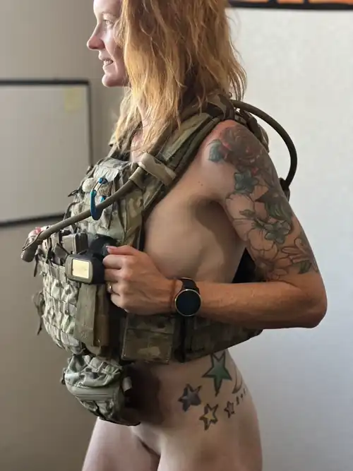 You all seem to like me in my plate carrier. I really liked this shot and wanted to share it with you.
