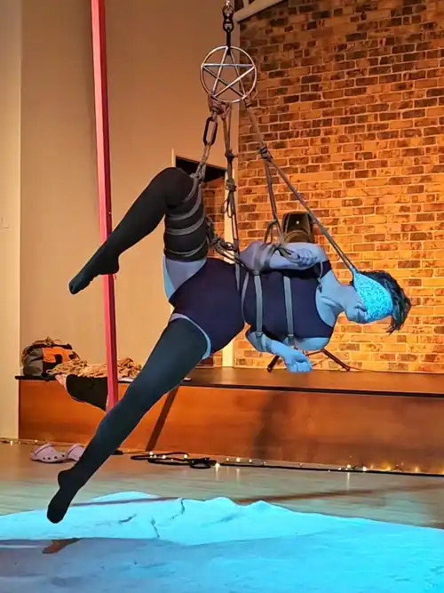 My hapoy place is when I'm floating in ropes