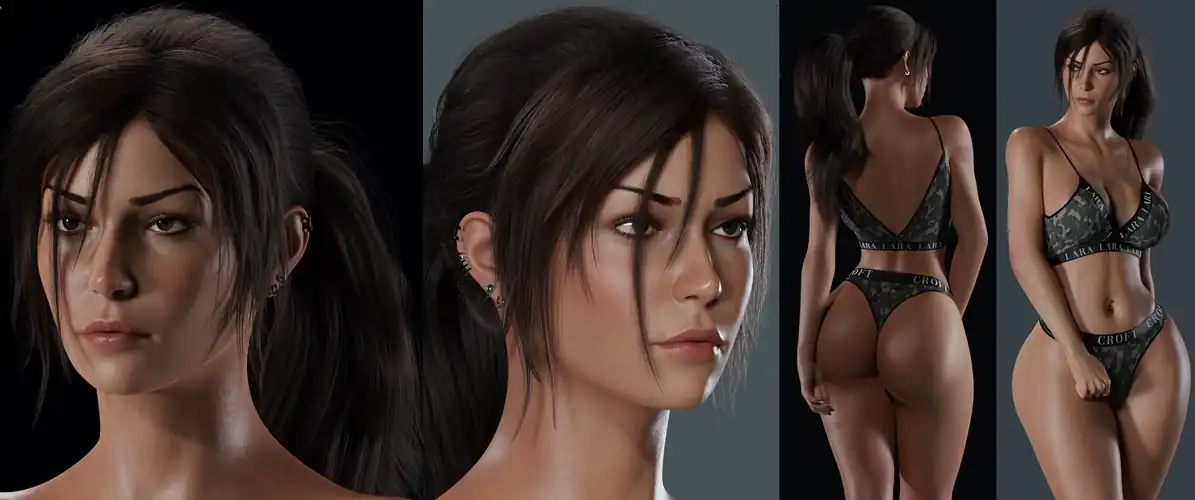 Lara - "Ms. Croft" (newt)
