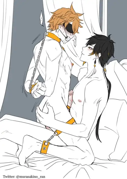 Riding like a good boy~