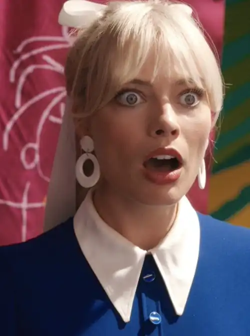 Your gf [Margot Robbie] when your bully pulls out his massive BBC