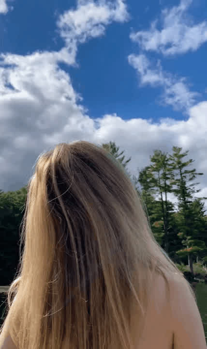 Throwback to Sabrina skinnydipping