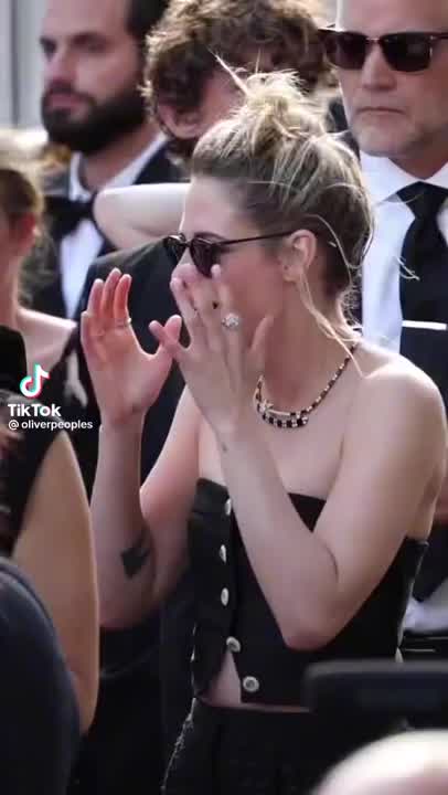 Kristen at Cannes.