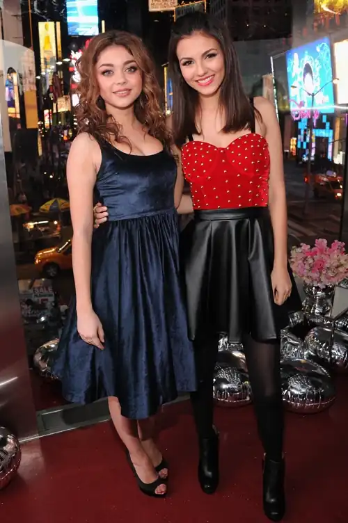 Sarah with Victoria Justice