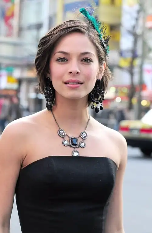 Kristin at the "Street Fighter: The Legend Of Chun-Li " Premiere in Japan