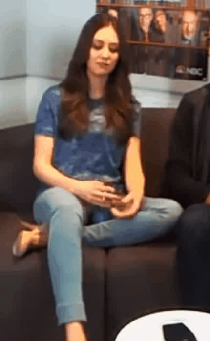 Alison Brie teasing her fans