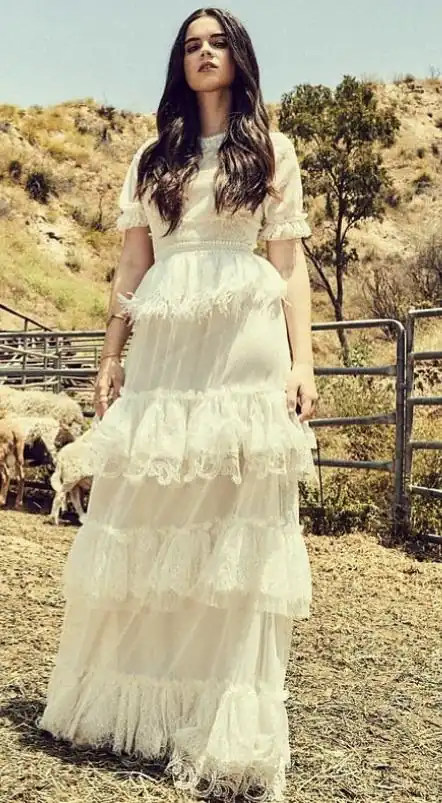 I wish she’d take the dress off