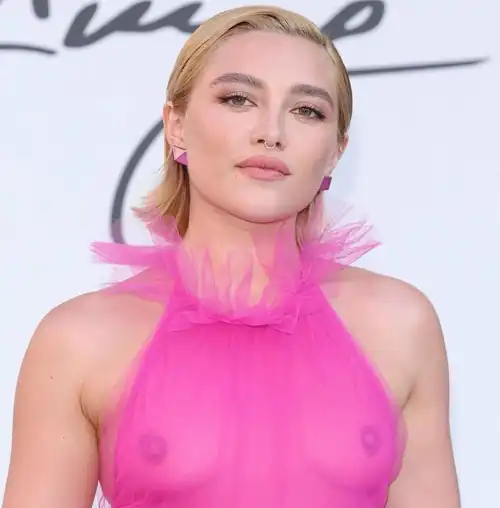 Florence Pugh on the red carpet