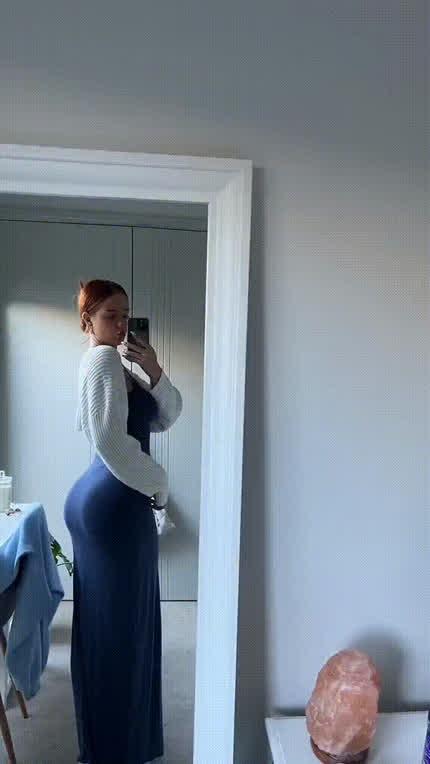 Stacked Redhead