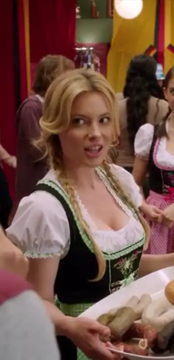 No Oktoberfest this year but at least we have Gillian in a dirndl