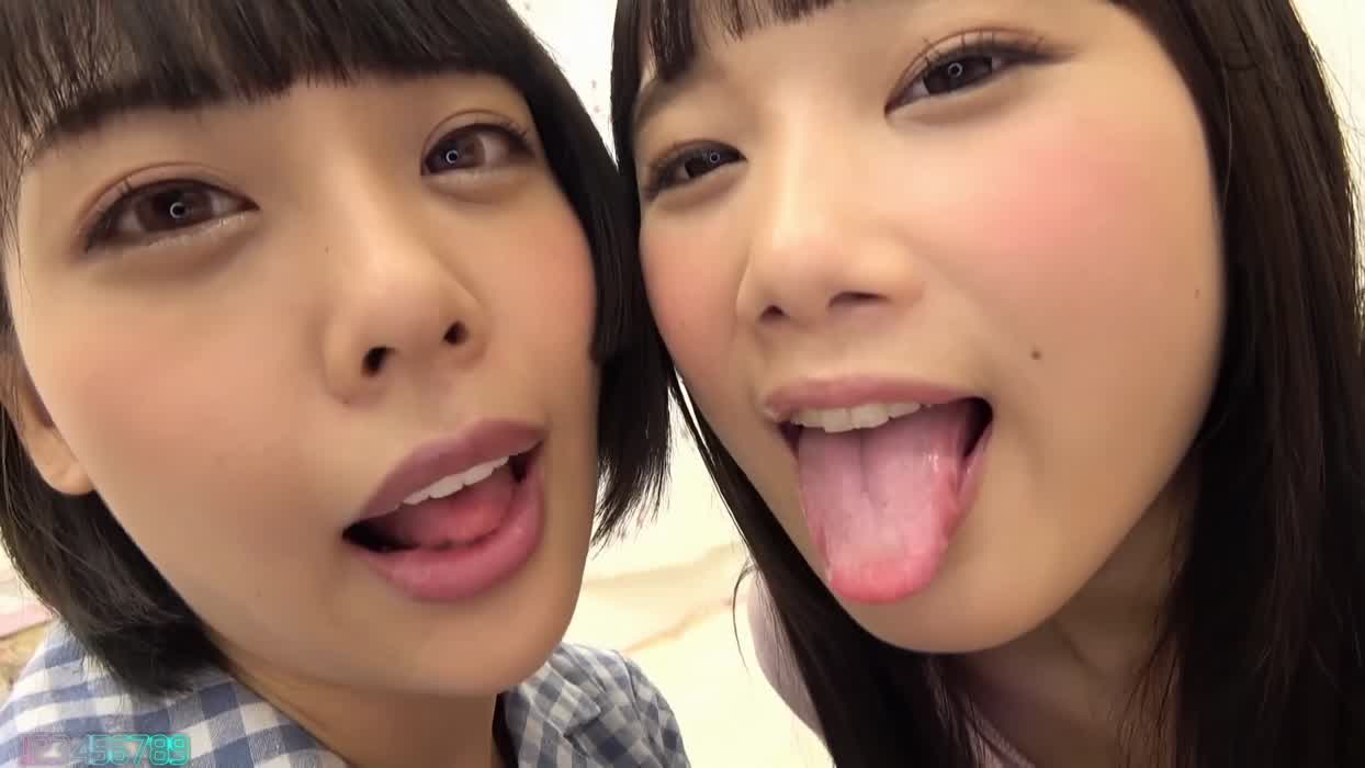 [EVIS-261] Aya Miyazaki and Yua Nanami Kissing, Spitting, and Swallowing Lesbians