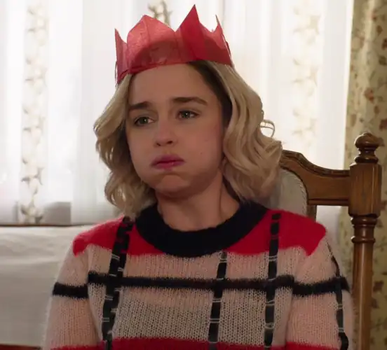 Emilia in 'Last Christmas'.